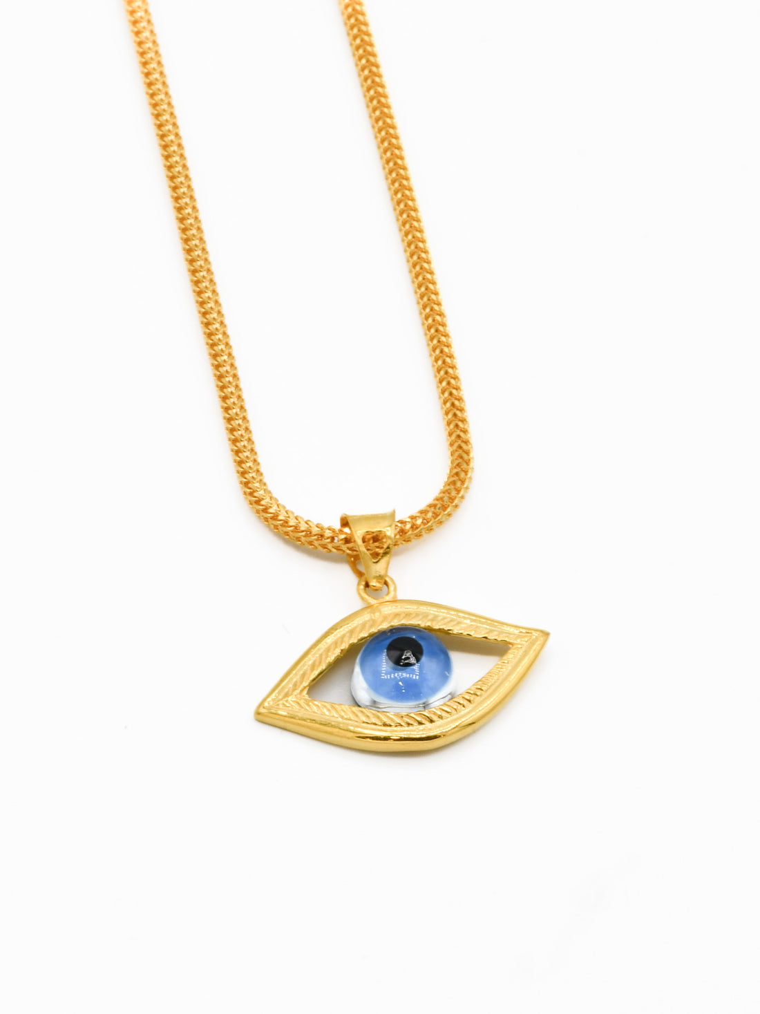 22ct Gold Evil Eye Pendant - Roop Darshan