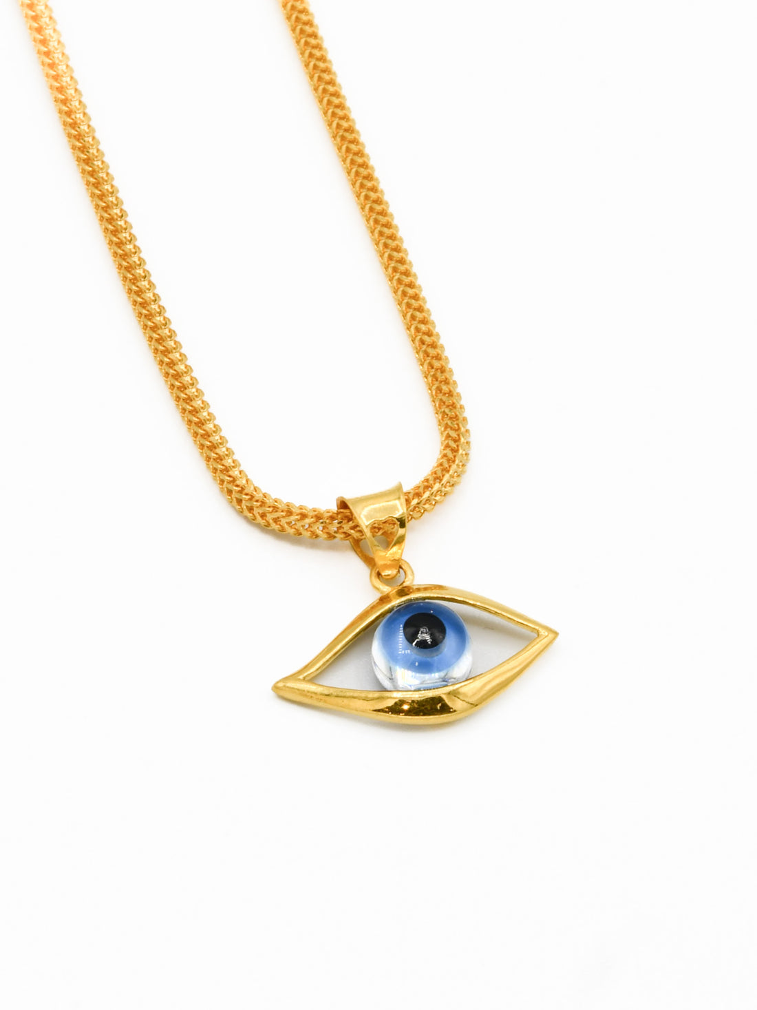 22ct Gold Evil Eye Pendant - Roop Darshan