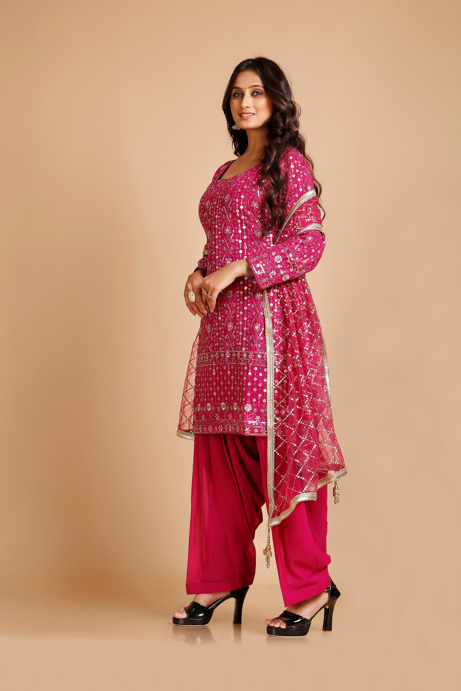 Savya Patiyala Suit - Roop Darshan