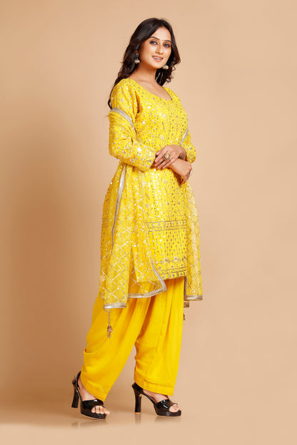 Savya Patiyala Suit - Roop Darshan