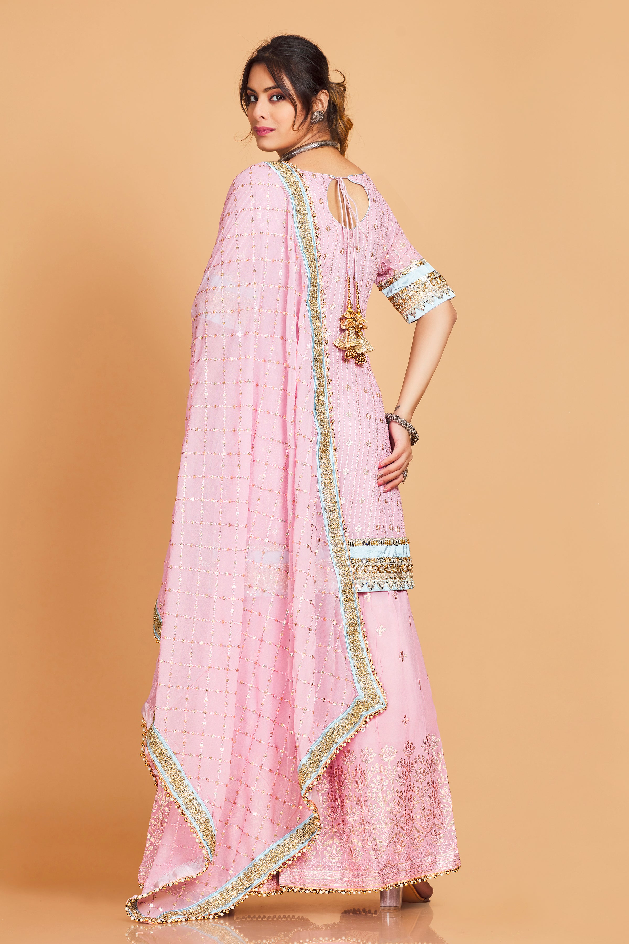 Rahina Sharara Suit - Roop Darshan