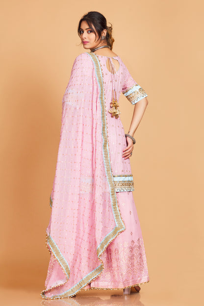 Rahina Sharara Suit - Roop Darshan