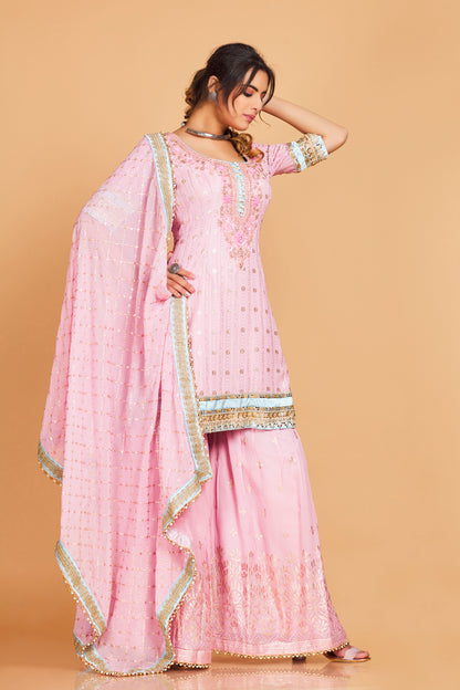 Rahina Sharara Suit - Roop Darshan