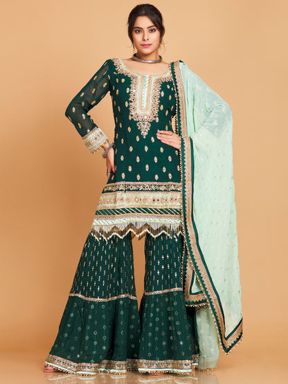 Raagini Sharara Suit - Roop Darshan