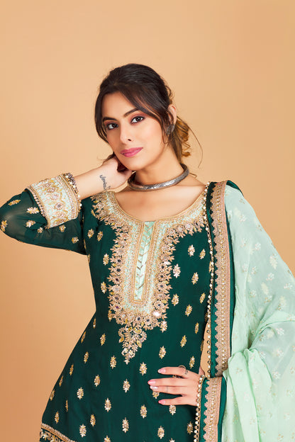 Raagini Sharara Suit - Roop Darshan