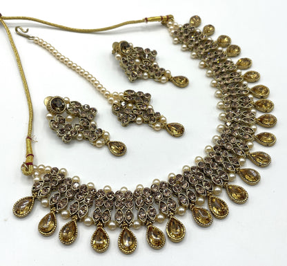 Costume Necklace Set - Roop Darshan