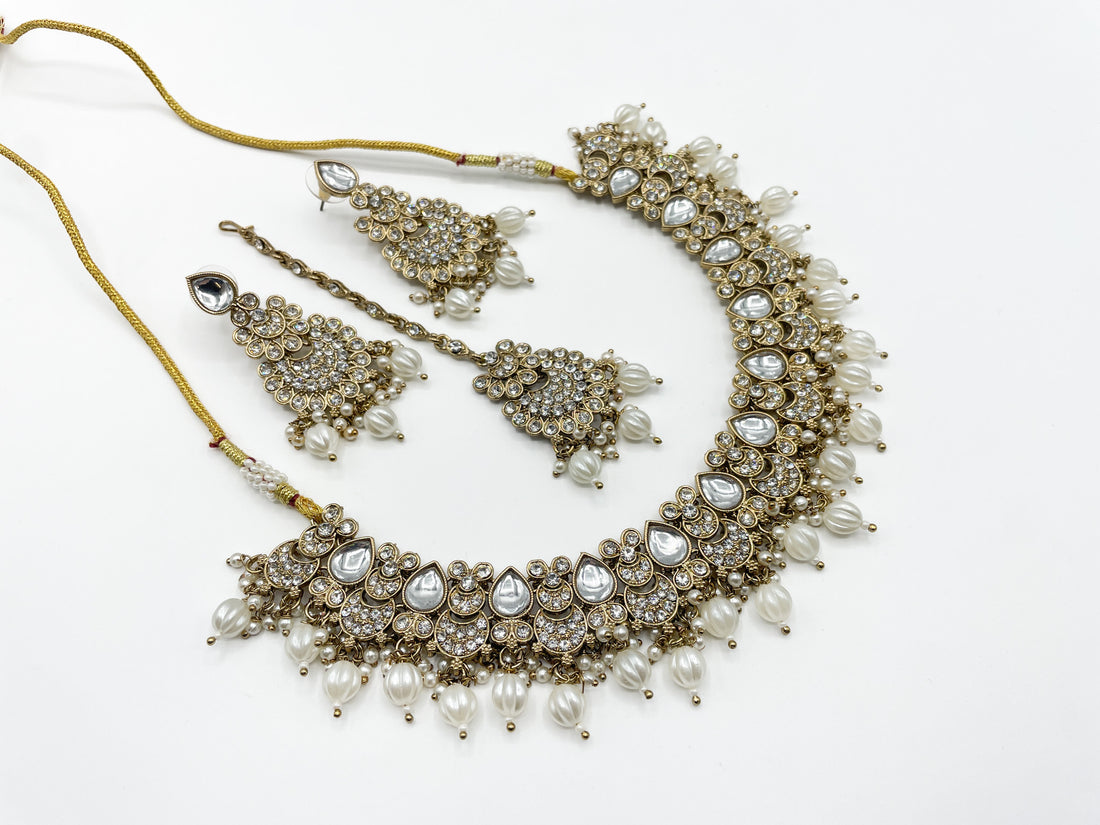 Costume Necklace Set - Roop Darshan