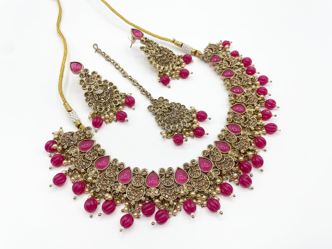 Costume Necklace Set - Roop Darshan
