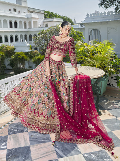 Ankita Unstitched Lehenga Choli - Roop Darshan