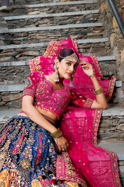 Piya Unstitched Lehenga Choli - Roop Darshan