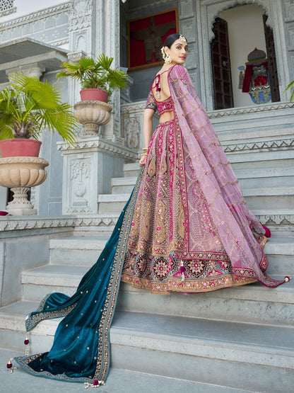 Monalisa Unstitched Lehenga Choli - Roop Darshan