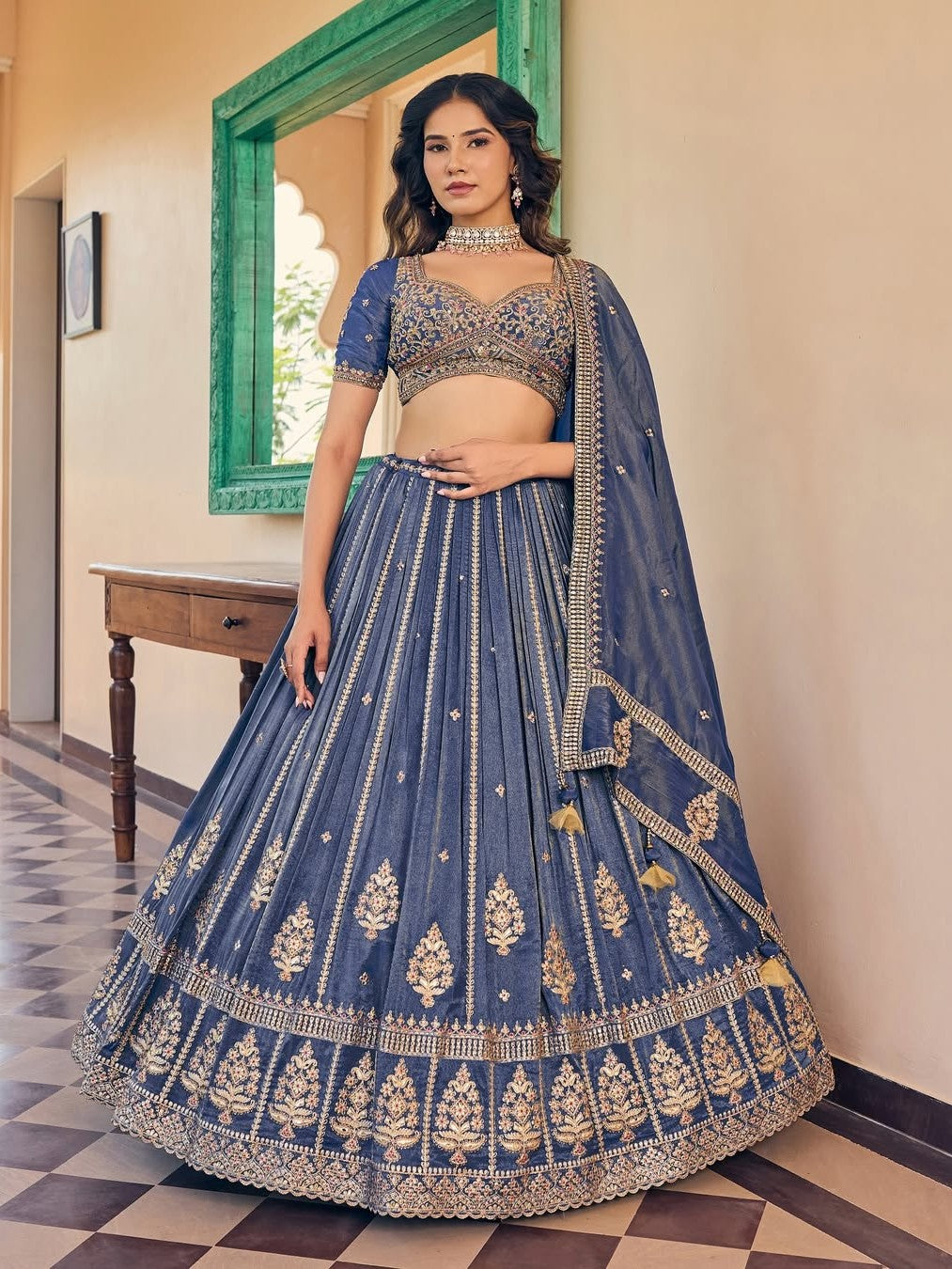 Kangana Lehenga Choli - Roop Darshan