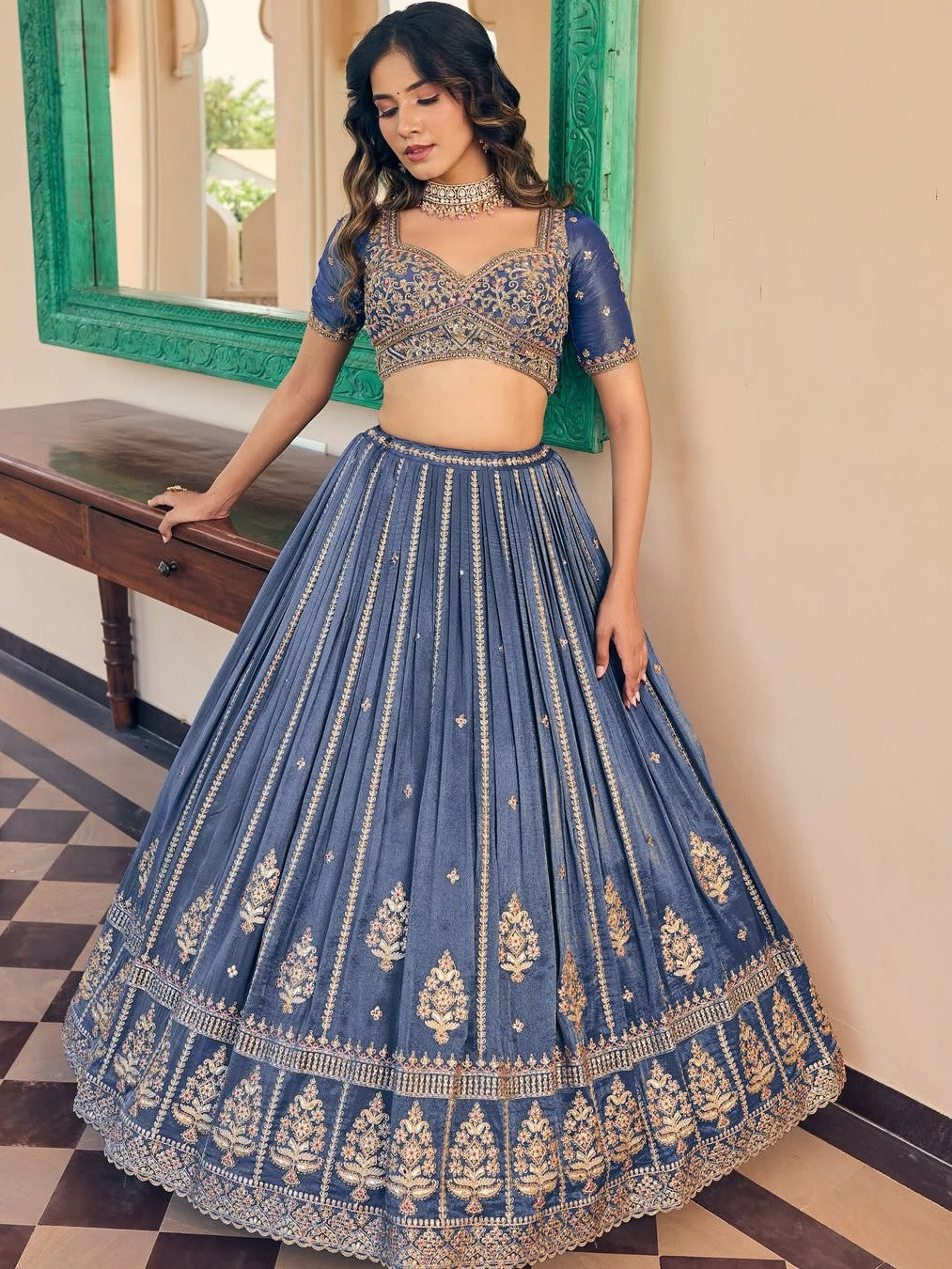 Kangana Lehenga Choli - Roop Darshan