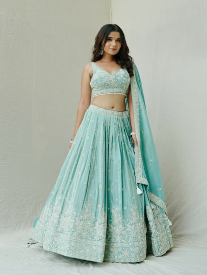 Mahi Lehenga Choli - Roop Darshan