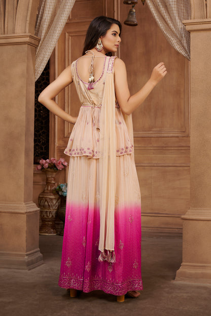 Mahima Palazzo Suit - Roop Darshan