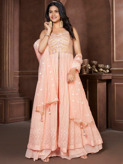 Komal Palazzo Suit - Roop Darshan