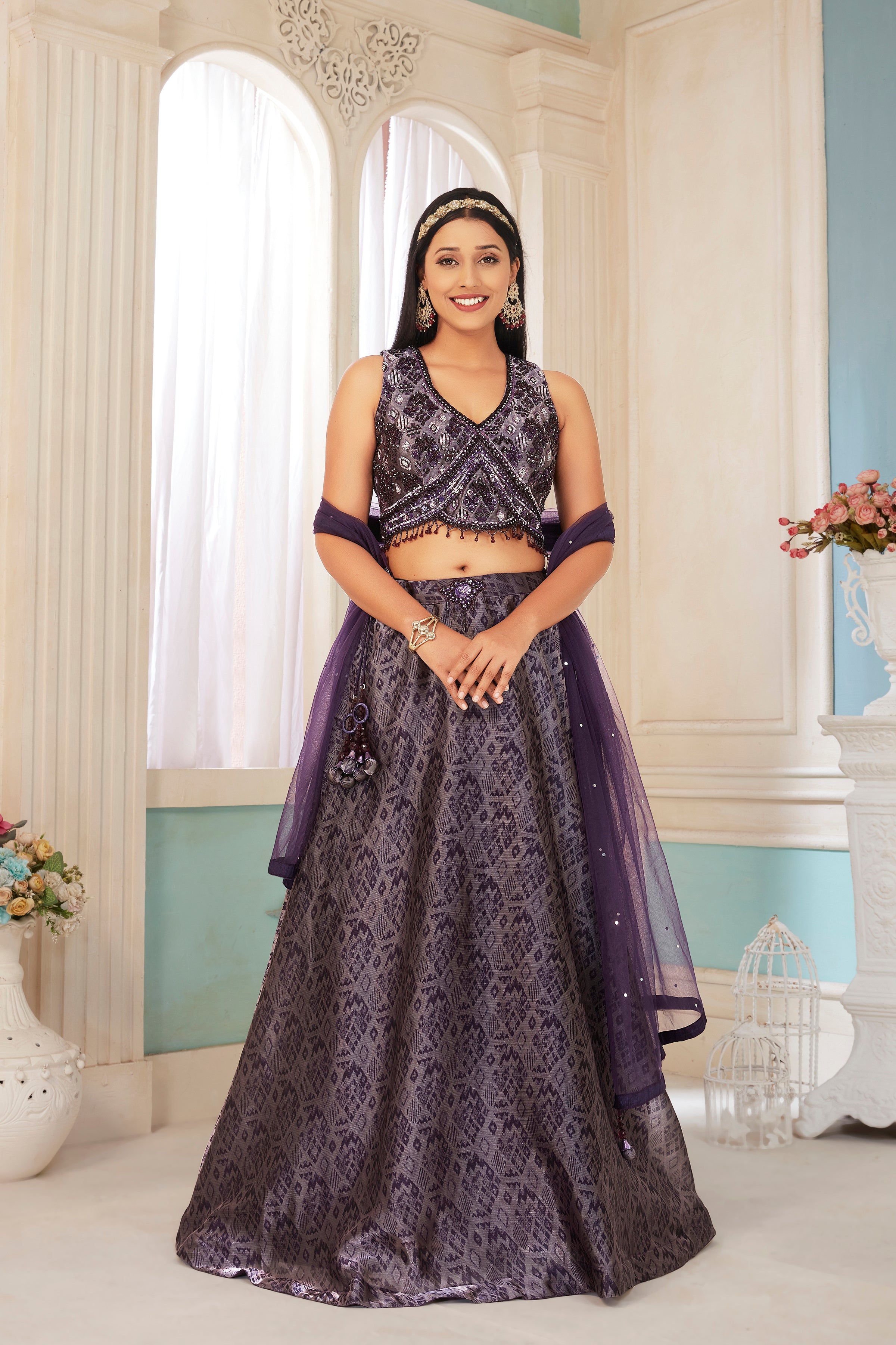 Mina Lehenga Choli - Roop Darshan