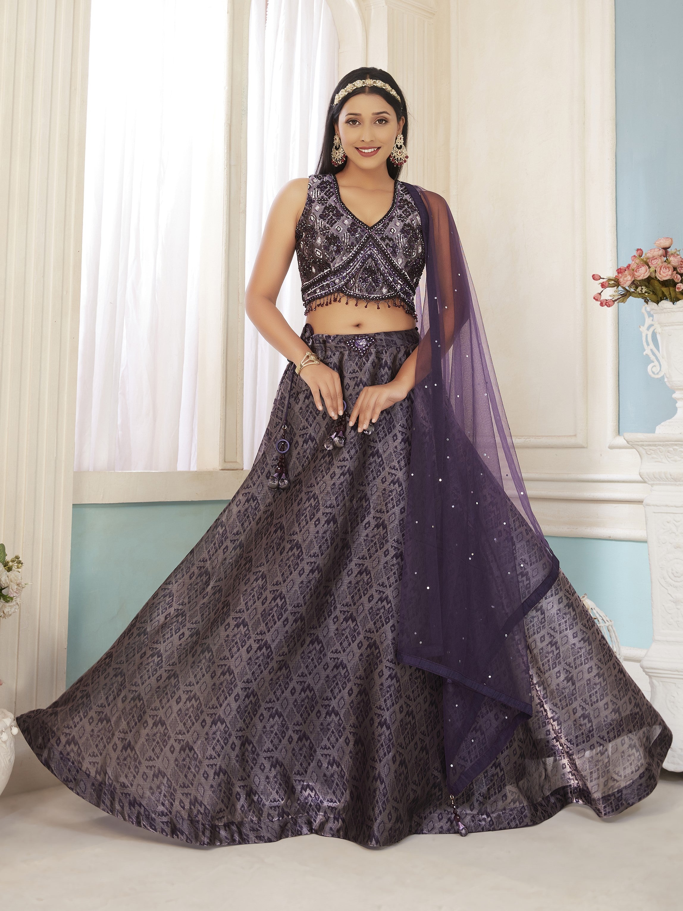 Mina Lehenga Choli - Roop Darshan