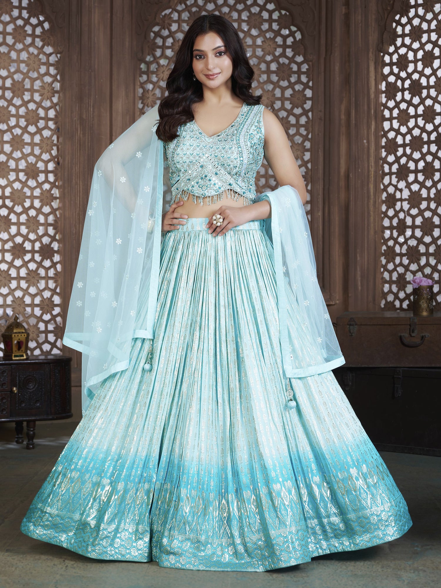 Seema Lehenga Choli - Roop Darshan