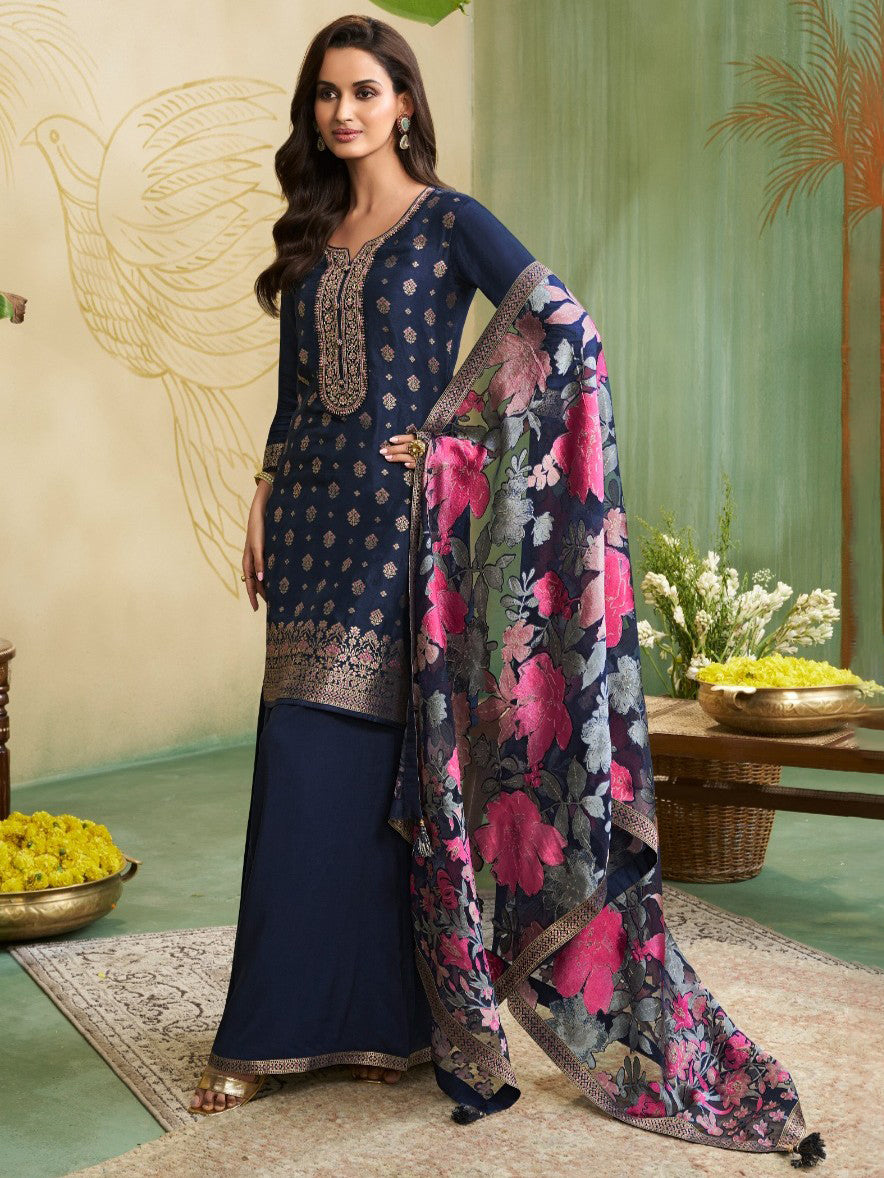 Nimita Palazzo Suit - Roop Darshan
