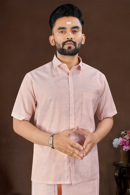 Mens Silk Dhoti Set