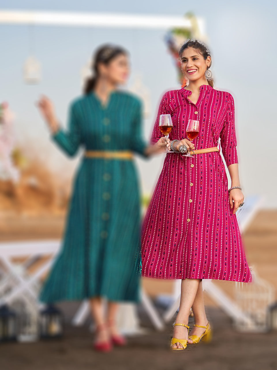Sonali Flair Kurti - Roop Darshan