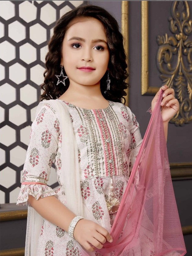 Ruby Palazzo Suit - Roop Darshan