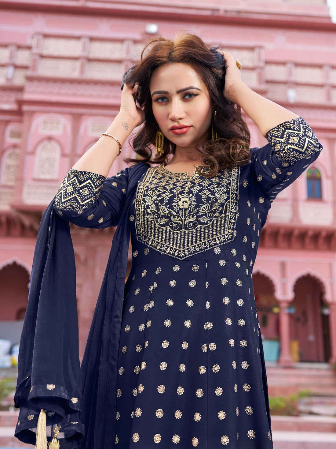 Kamya Flair Kamiz &amp; Pant - Roop Darshan