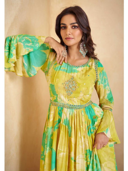 Yashna Gown With Dupatta - Roop Darshan