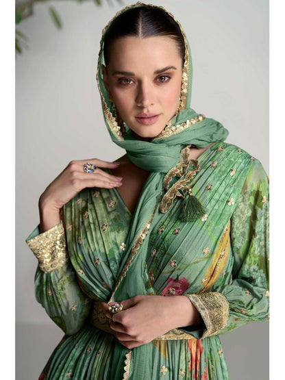 Yashna Gown With Dupatta - Roop Darshan