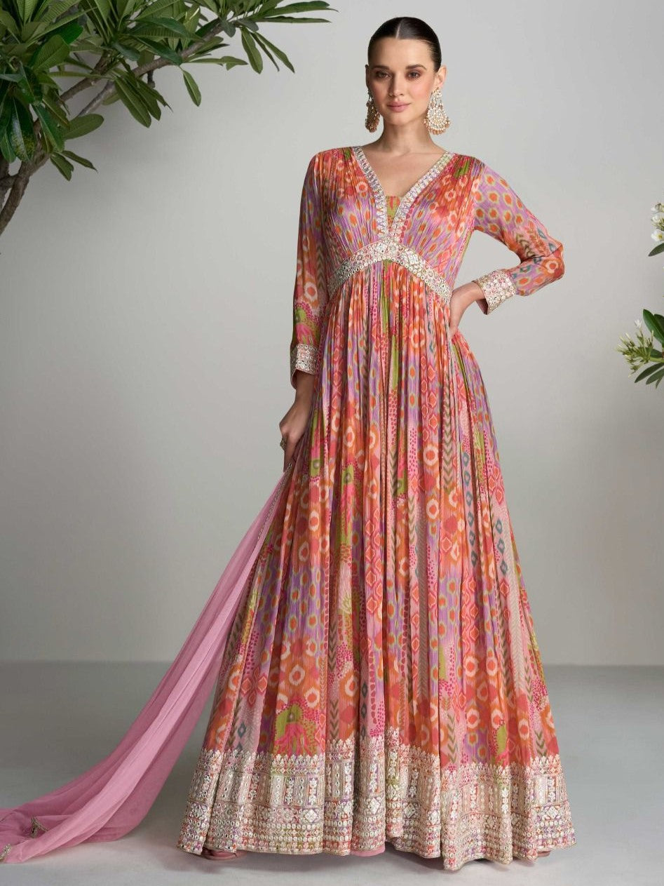 Yashna Gown With Dupatta - Roop Darshan