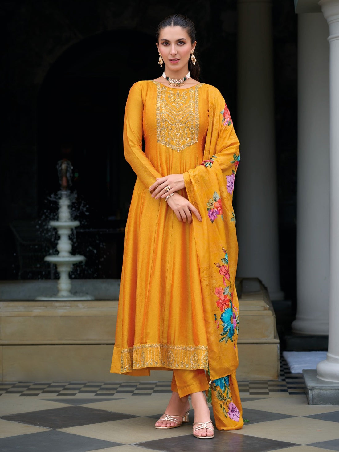Adya Flair Suit - Roop Darshan