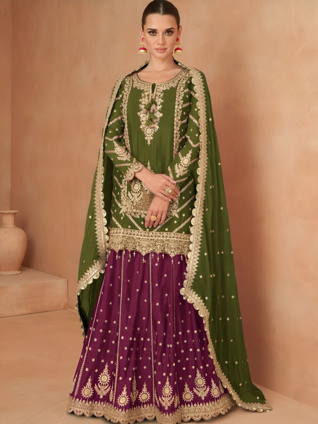 Gargi Long Top Lehenga
