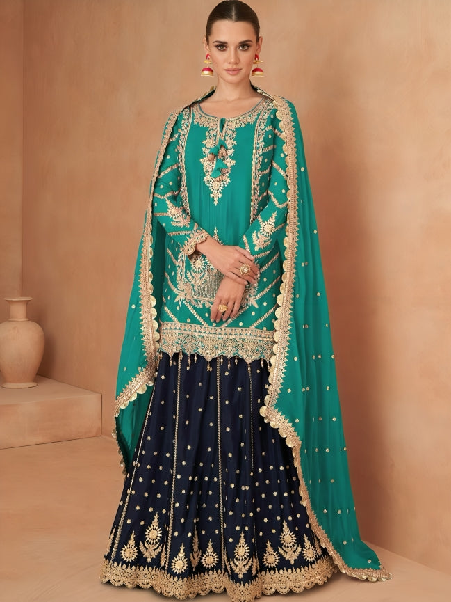 Gargi Long Top Lehenga