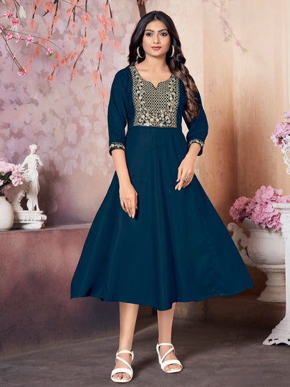 Anjali Flair Kurti - Roop Darshan