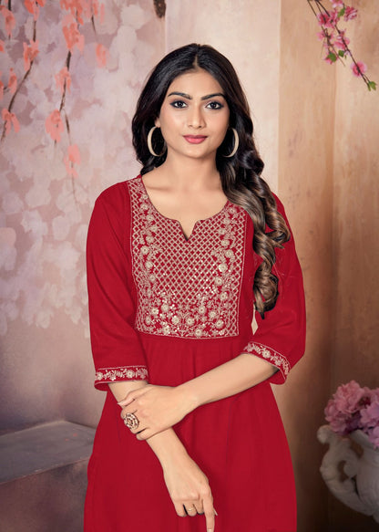 Anjali Flair Kurti - Roop Darshan
