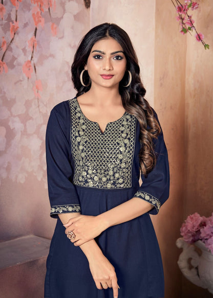 Anjali Flair Kurti - Roop Darshan