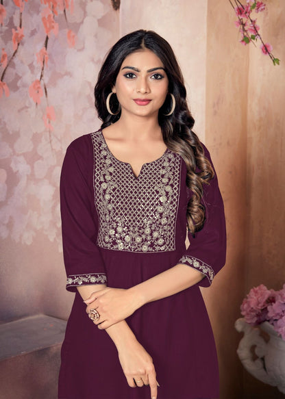 Anjali Flair Kurti - Roop Darshan