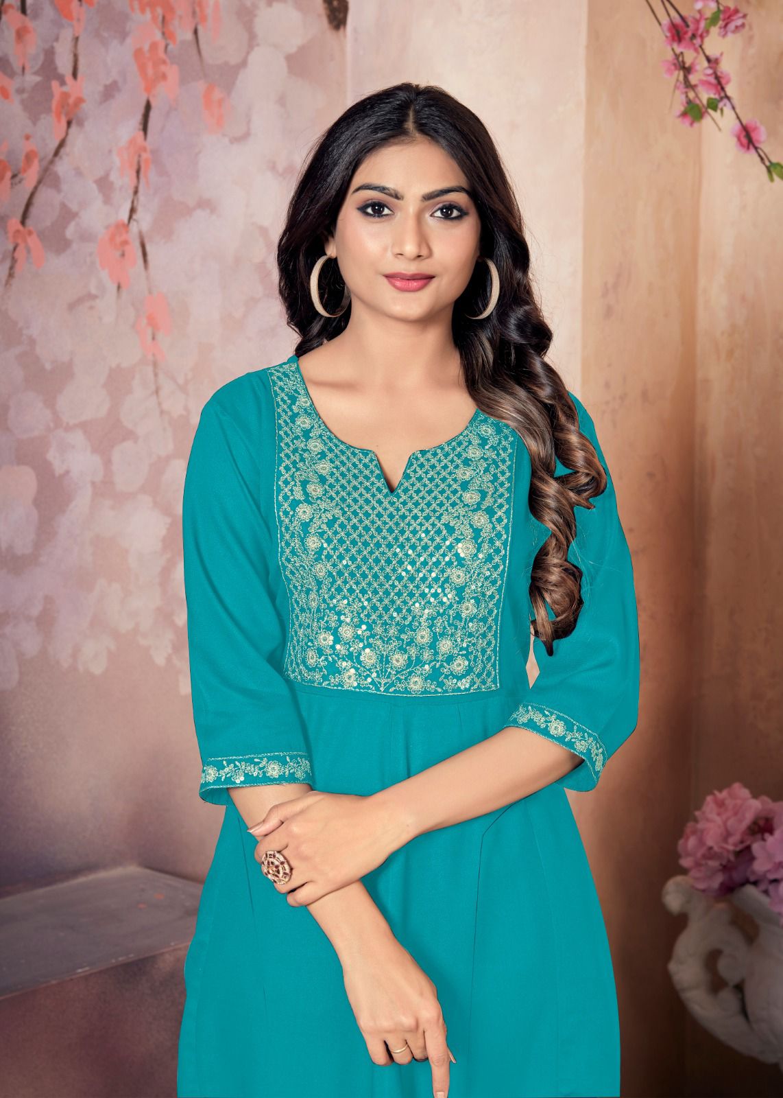 Anjali Flair Kurti - Roop Darshan