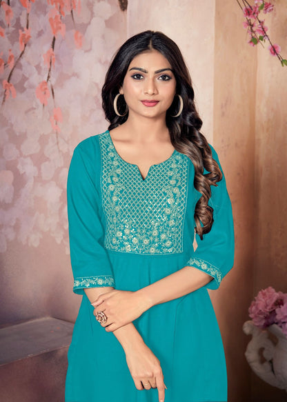 Anjali Flair Kurti - Roop Darshan
