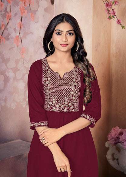 Anjali Flair Kurti - Roop Darshan