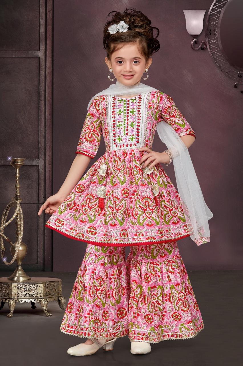 Kaira Sharara Suit - Roop Darshan