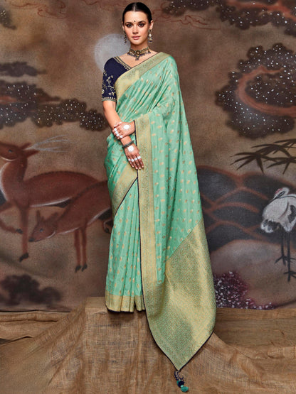 Tammy Weaving Silk Saree - Roop Darshan