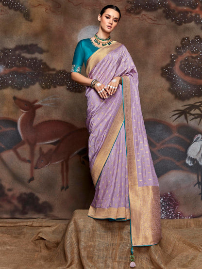 Tammy Weaving Silk Saree - Roop Darshan