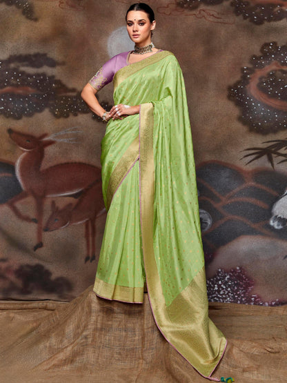 Tammy Weaving Silk Saree - Roop Darshan