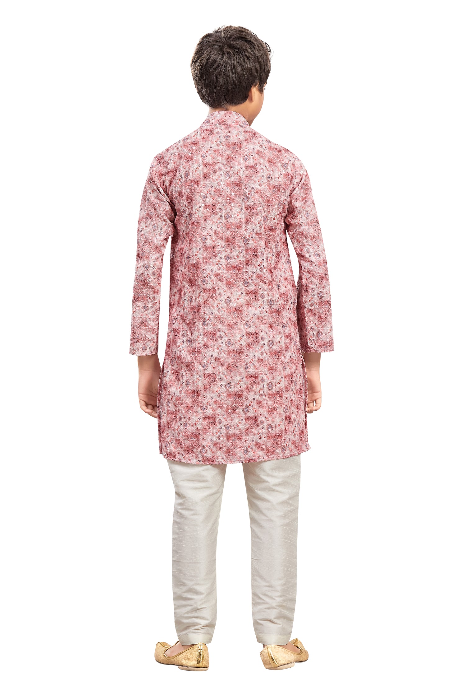 Boys Embroidered Kurta Set - Roop Darshan