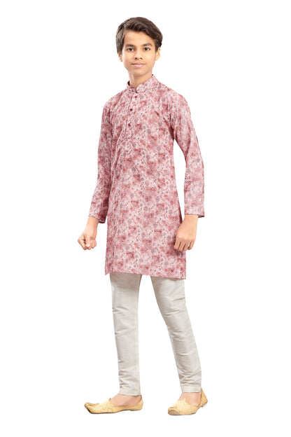 Boys Embroidered Kurta Set - Roop Darshan