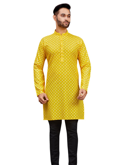 Mens Printed Kurti - Roop Darshan