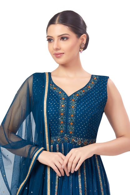 Malini Flair Suit - Roop Darshan