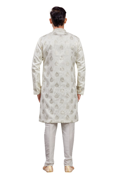 Mens Printed Kurta Set - Roop Darshan